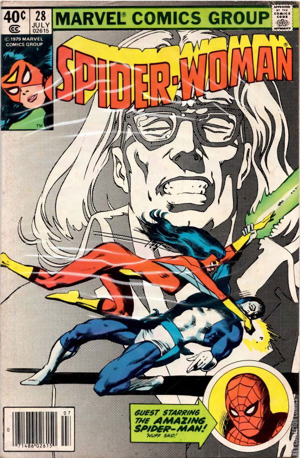 Cover art for Spider-Woman #28 