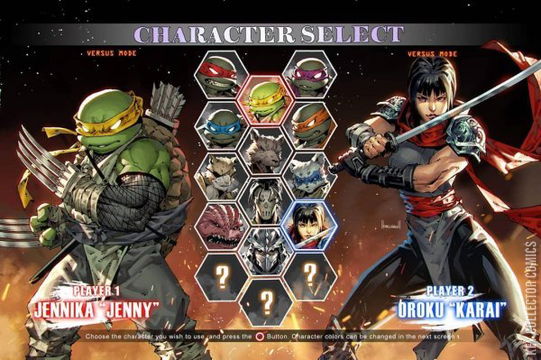 Variant Cover for Teenage Mutant Ninja Turtles: Jennika #1