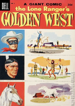 Variant Cover for The Lone Ranger's Golden West #3