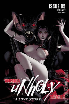 Variant Cover for Vampirella / Dracula: Unholy #5