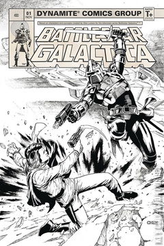 Variant Cover for Battlestar Galactica Classic #1