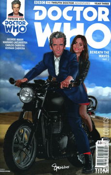 Variant Cover for Doctor Who: The Twelfth Doctor - Year Three #3