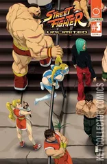 Variant Cover for Street Fighter Unlimited #5