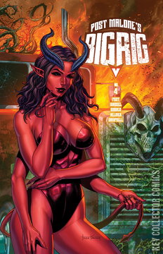 Variant Cover for Post Malone's Big Rig #4