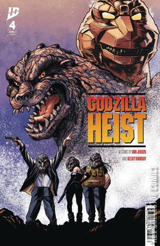 Variant Cover for Godzilla: Heist #4