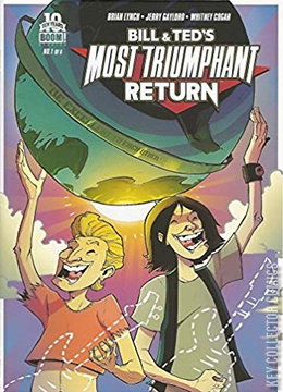 Variant Cover for Bill & Ted's Most Triumphant Return #1