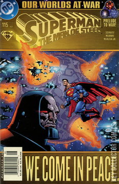 Variant Cover for Superman: The Man of Steel #115