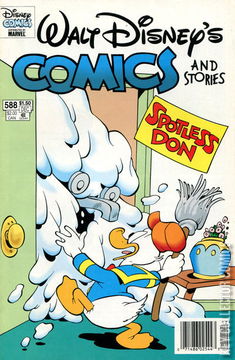 Variant Cover for Walt Disney's Comics and Stories #588