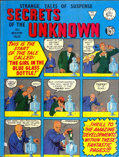 Cover art for Secrets of the Unknown #180