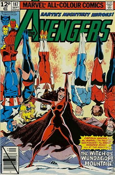 Variant Cover for Avengers, The #187