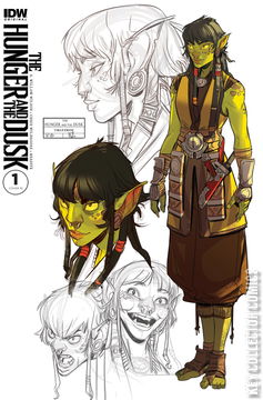 Variant Cover for Hunger and the Dusk, The #1