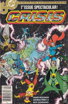 Variant Cover for Crisis on Infinite Earths #1