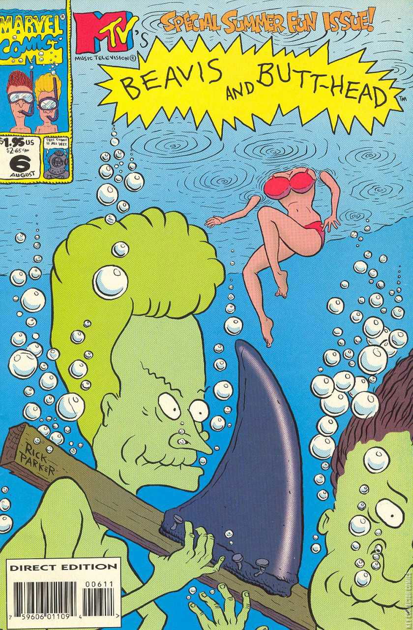 Cover art for Beavis and Butt-Head #6