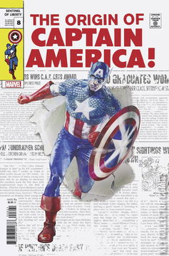 Variant Cover for Captain America: Sentinel of Liberty #8
