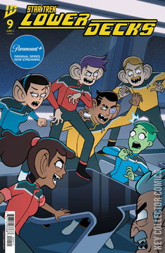 Variant Cover for Star Trek: Lower Decks #9