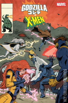 Variant Cover for Godzilla vs The X-Men #1