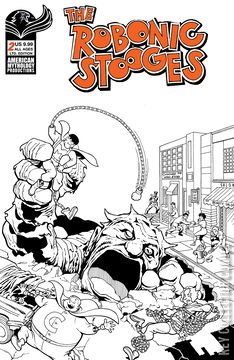 Variant Cover for Robonic Stooges Return, The #2