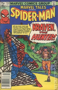 Variant Cover for Marvel Tales #153