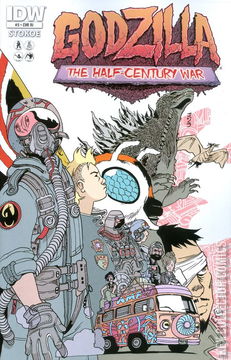 Variant Cover for Godzilla: The Half Century War #3