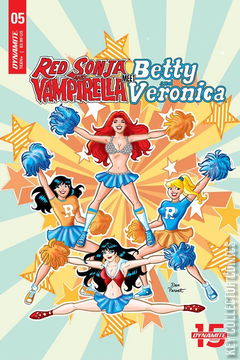 Variant Cover for Red Sonja and Vampirella Meet Betty and Veronica #5