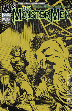 Variant Cover for Monster Men: Heart of Wrath #2