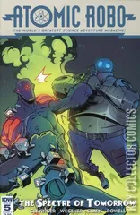 Variant Cover for Atomic Robo: The Spectre of Tomorrow #5