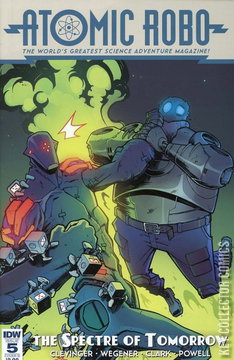 Variant Cover for Atomic Robo: The Spectre of Tomorrow #5