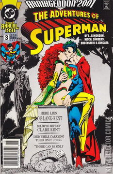 Variant Cover for Adventures of Superman Annual #3