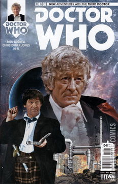 Variant Cover for Doctor Who: The Third Doctor #4