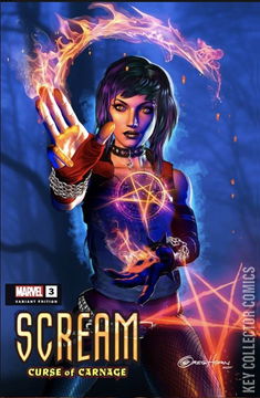 Variant Cover for Scream: Curse of Carnage #3