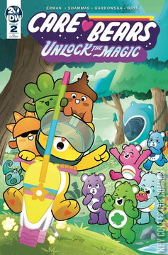 Variant Cover for Care Bears: Unlock the Magic #2