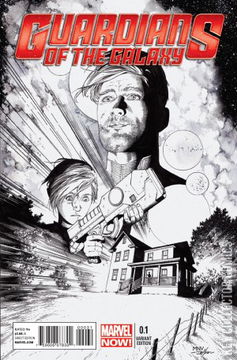 Variant Cover for Guardians of the Galaxy #0.1