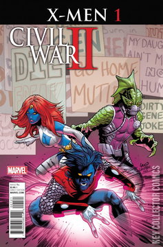 Variant Cover for Civil War II: X-Men #1