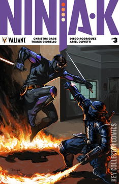 Variant Cover for Ninja-K #3