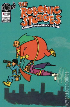 Variant Cover for Robonic Stooges: Saturday Morning Cartoons, The #1
