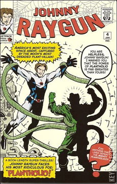 Variant Cover for Johnny Raygun Quarterly #4