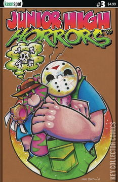 Variant Cover for Junior High Horrors #3