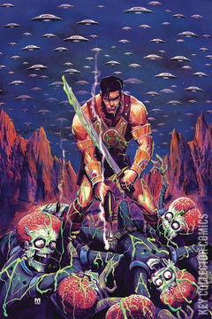 Variant Cover for Warlord of Mars Attacks #1