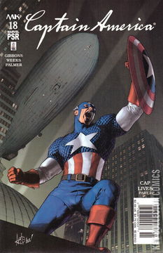 Variant Cover for Captain America #18