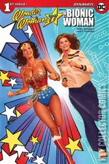 Variant Cover for Wonder Woman '77 Meets The Bionic Woman #1