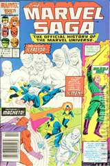Variant Cover for Marvel Saga: The Official History of the Marvel Universe #11