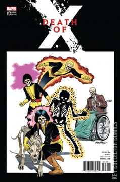 Variant Cover for Death of X #3