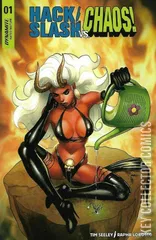 Variant Cover for Hack / Slash vs. Chaos #1