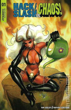 Variant Cover for Hack / Slash vs. Chaos #1