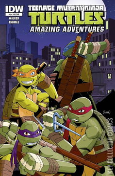 Variant Cover for Teenage Mutant Ninja Turtles: Amazing Adventures #2