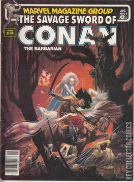 Variant Cover for Savage Sword of Conan, The #91