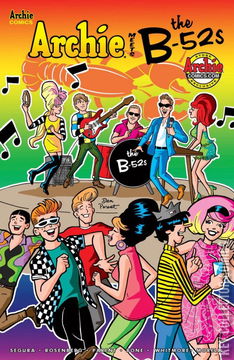 Variant Cover for Archie Meets The B-52s #1