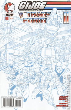 Variant Cover for G.I. Joe vs. the Transformers II #2