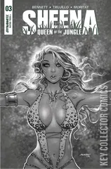 Variant Cover for Sheena, Queen of the Jungle #3
