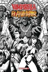 Variant Cover for Vampirella vs. Reanimator #1